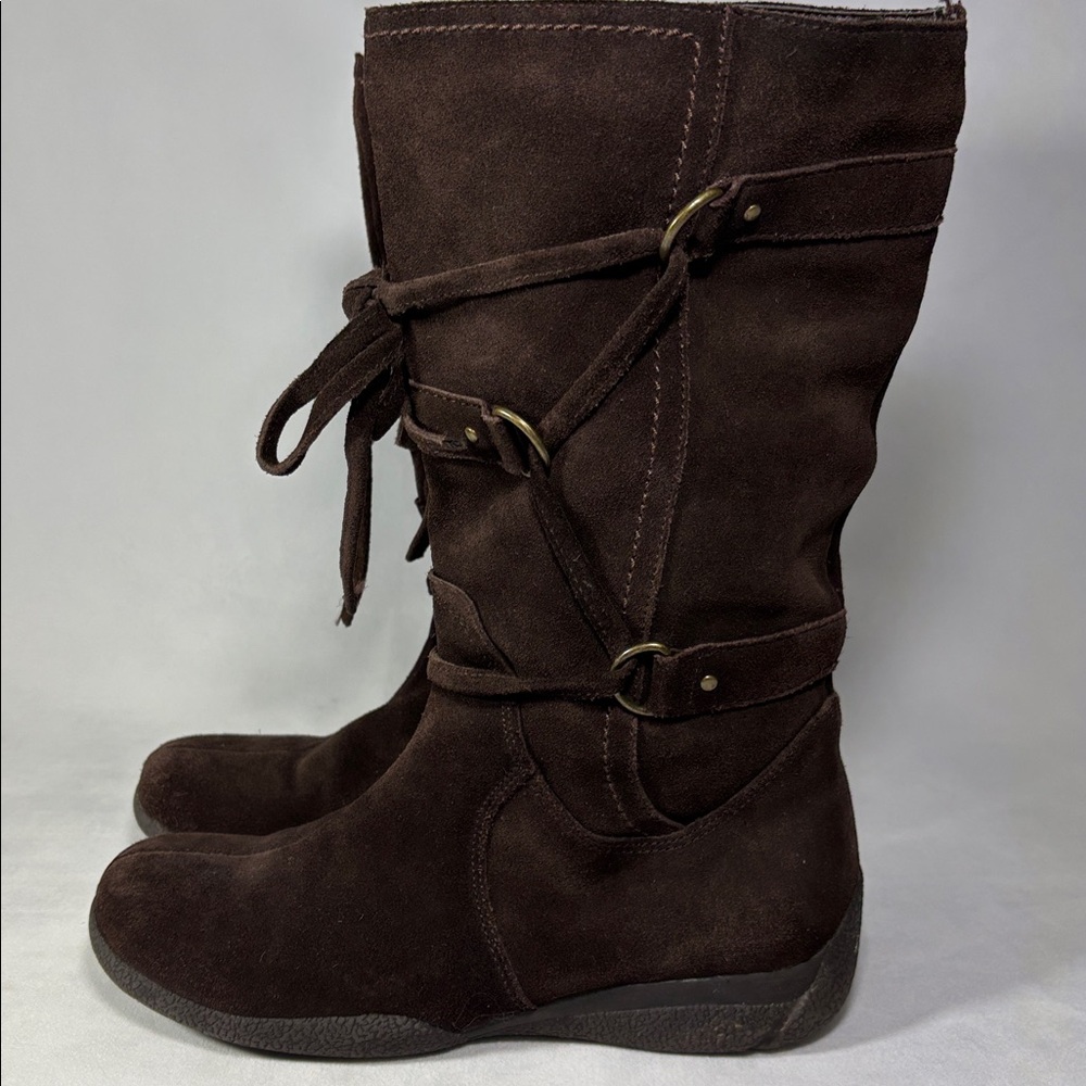 Canyon River Blues Leather Boots Tina 6M **